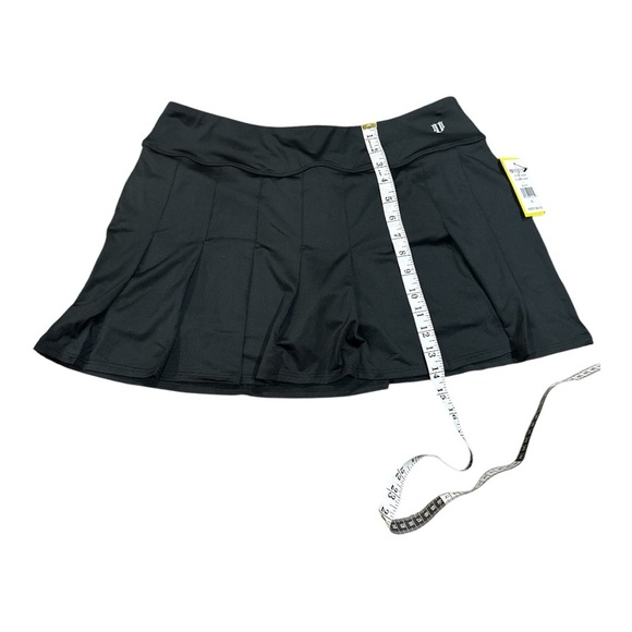 EleVen by Venus Williams Black Flutter Skirt XL NWT | Built-in Shorts - Picture 5 of 8